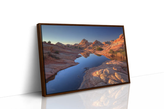 Red Rocks Mirror Desert Dawn
