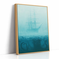 Ghost Ship Adrift Above the Kraken's Reach