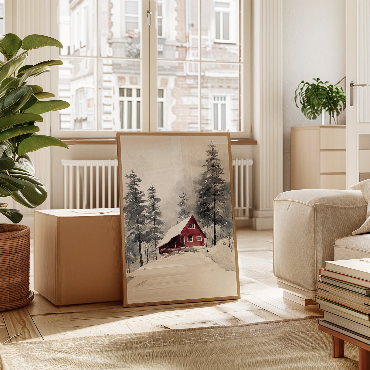 A Hearth Beneath Winter Skies