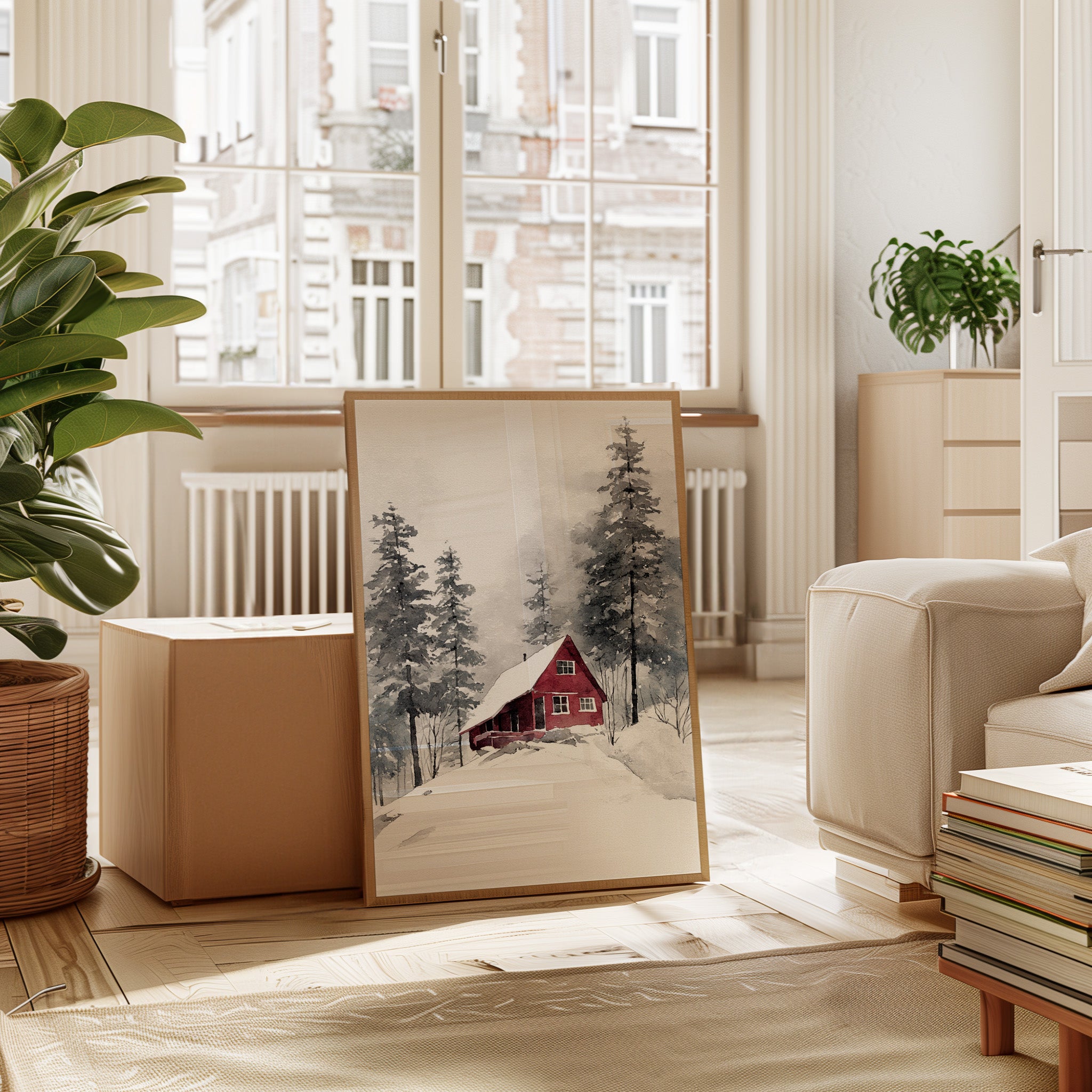 A Hearth Beneath Winter Skies