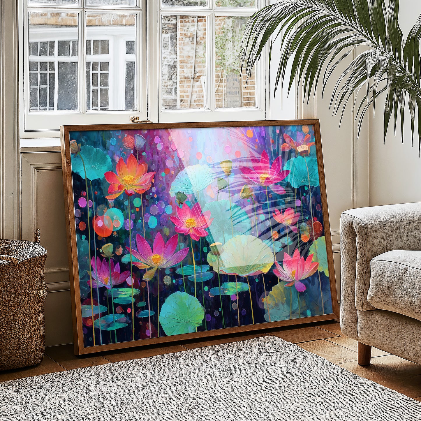 Lotus Dreams In Twilight Gardens