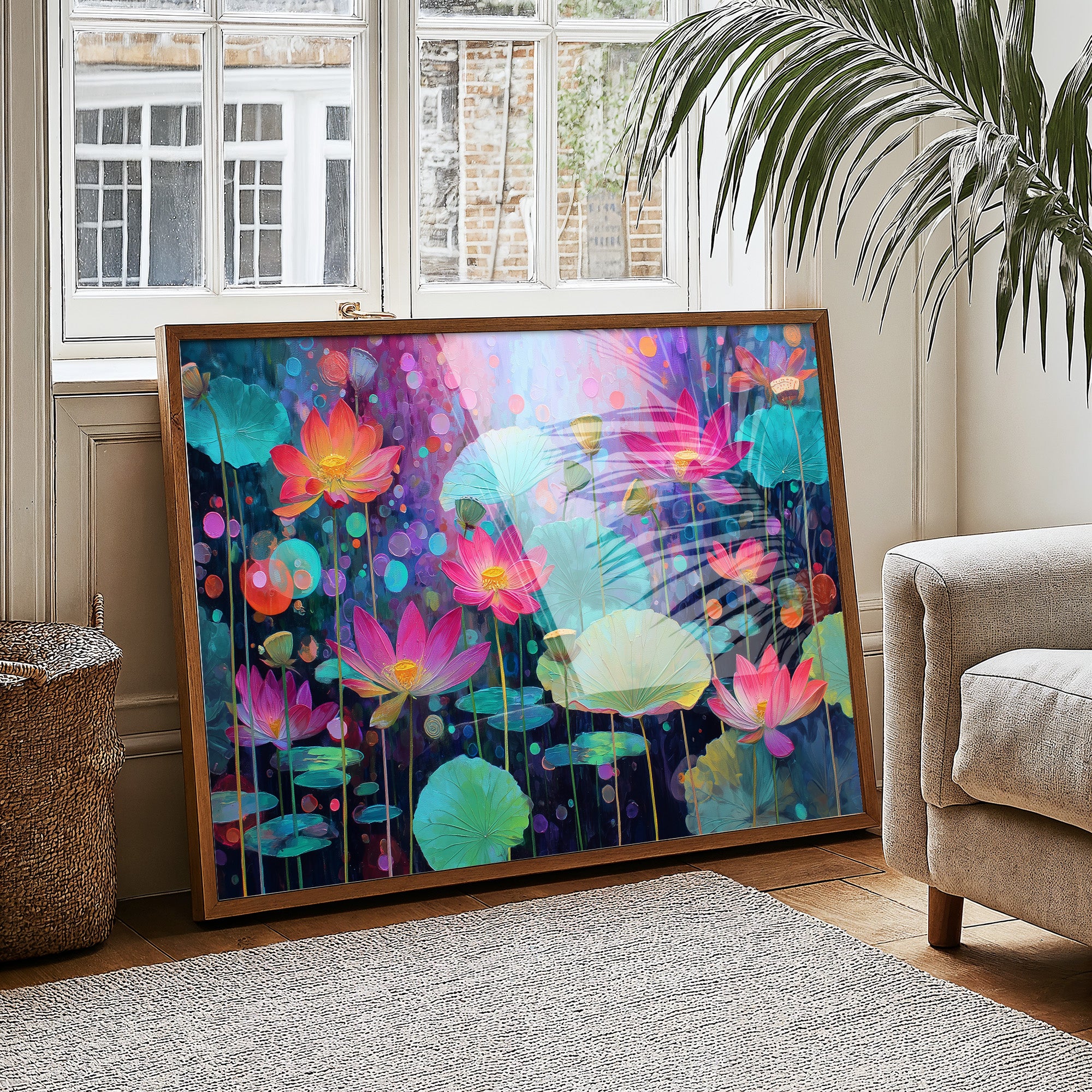 Lotus Dreams In Twilight Gardens