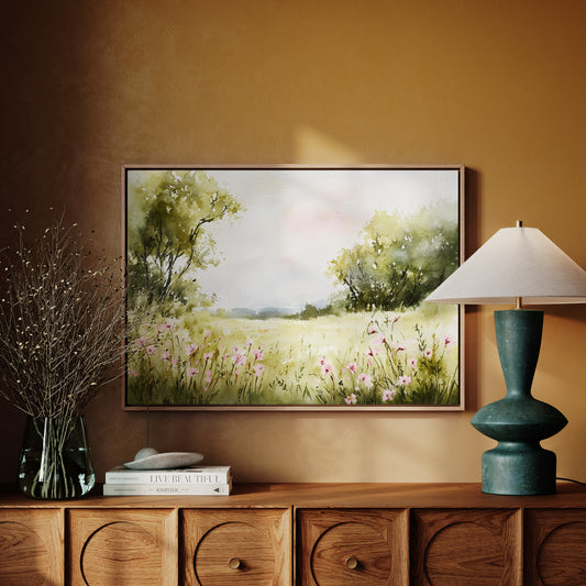 Summer Meadow Holds Pink Secrets