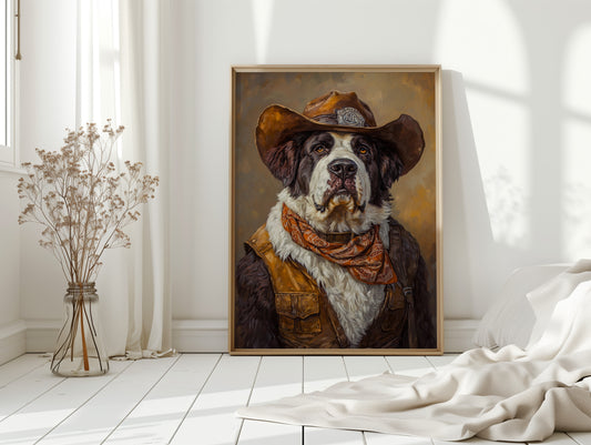 Saint Bernard Saddleback Sheriff