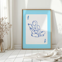 Blue Lines Tell Stories Simply