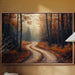 Autumn Roads Wind Through Golden Mist