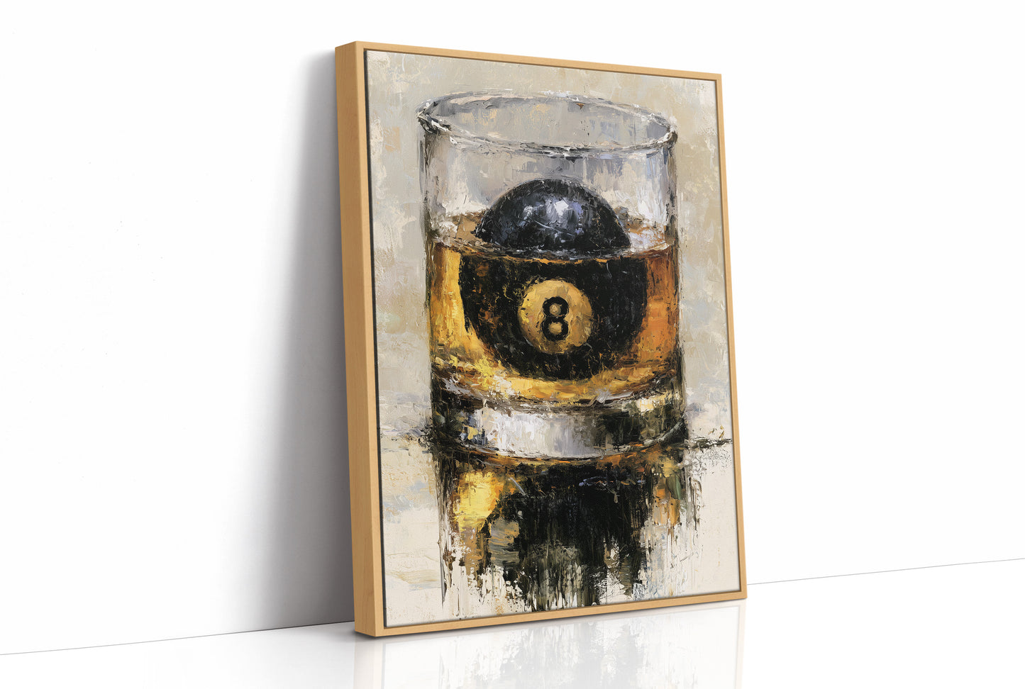Behind the 8-Ball: A Whiskey Still Life