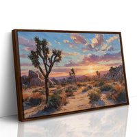 Sunset Ignites Joshua Tree's Soul