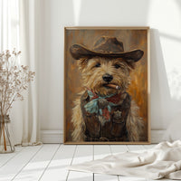 Wheaten Terrier Wild West Deputy