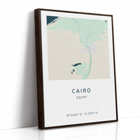 Cairo City Map Print