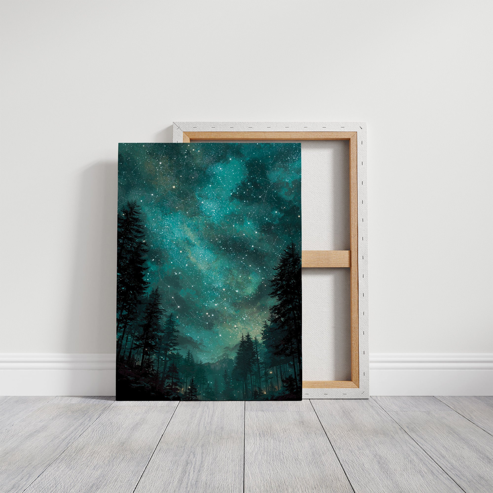 The Forest Opened Up To Stars