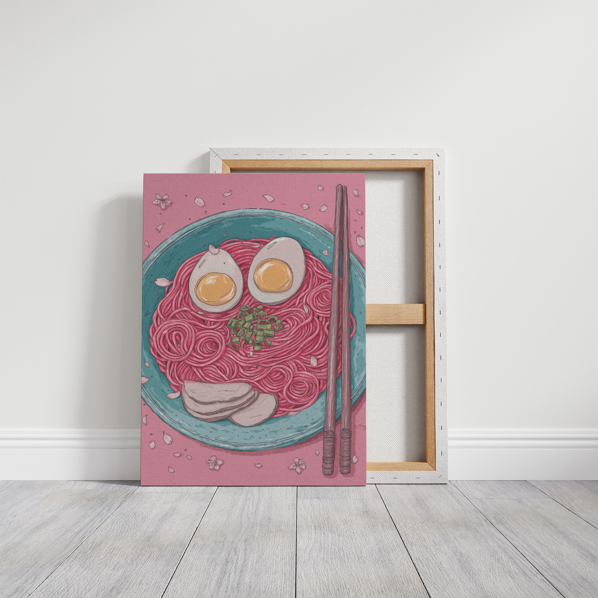 Pink Noodles Make Happy Faces