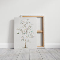 Butterflies Dance Through Cherry Light