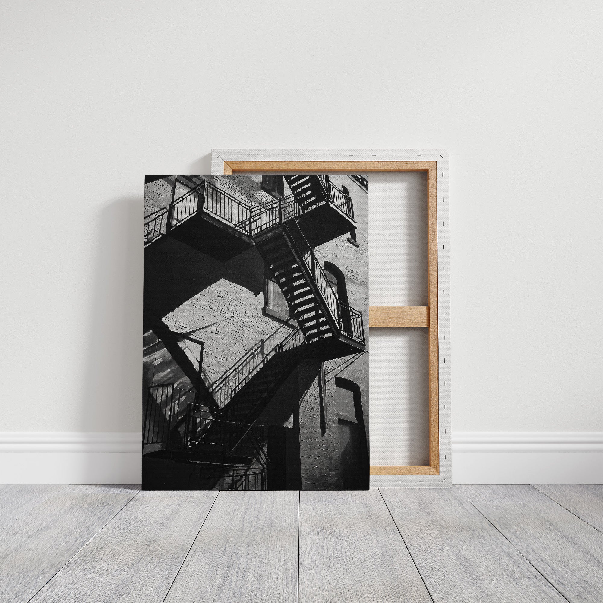 Shadows On The Fire Escape