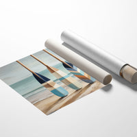 Oars Rest On Summer Shores