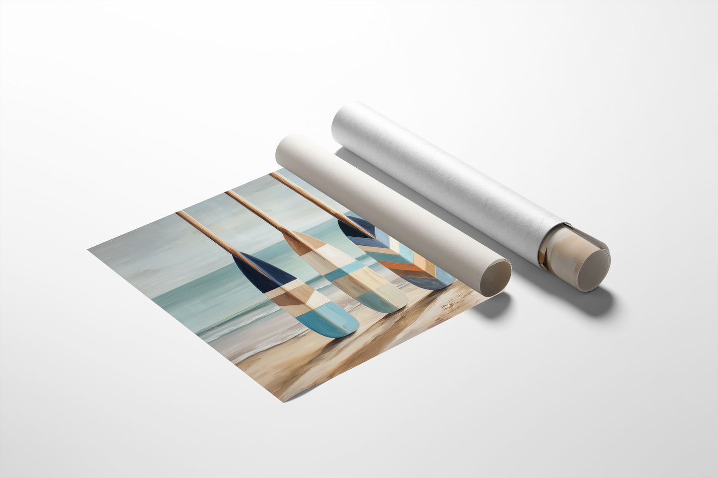 Oars Rest On Summer Shores