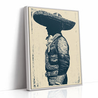 Vaquero in Profile: A Western Silhouette