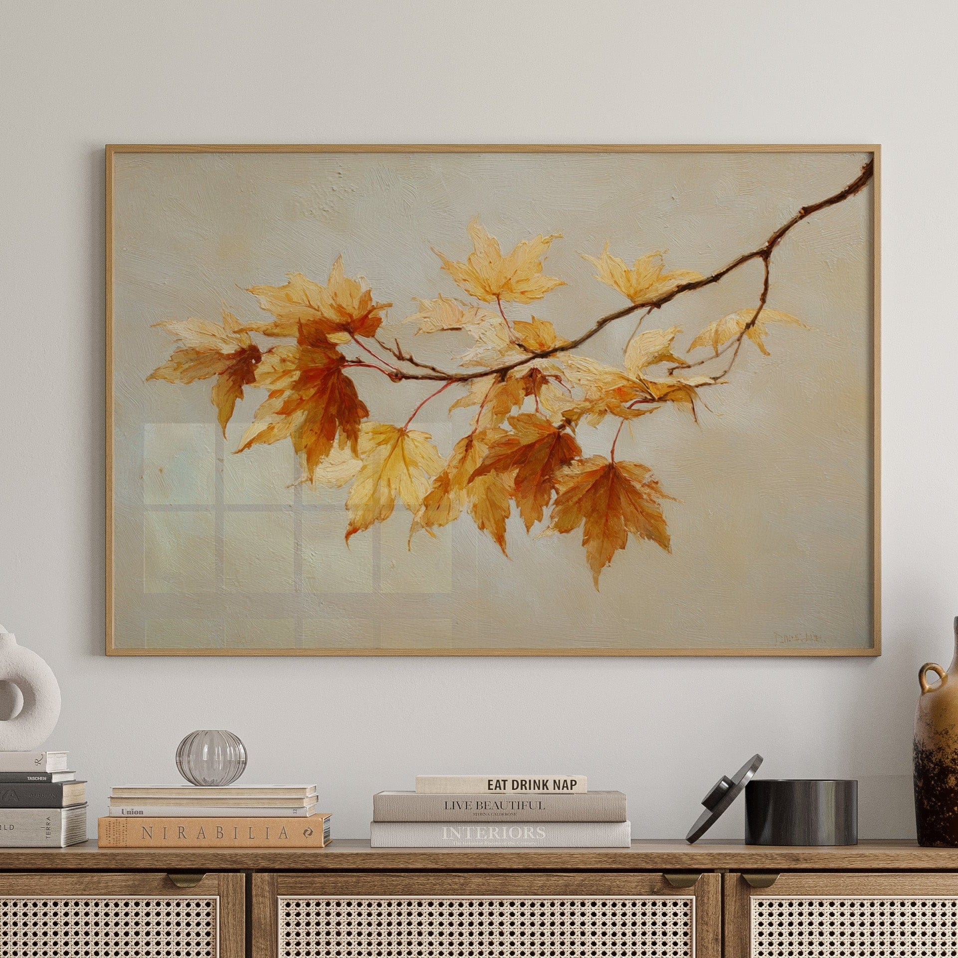 Maple Light Catches October's Glow