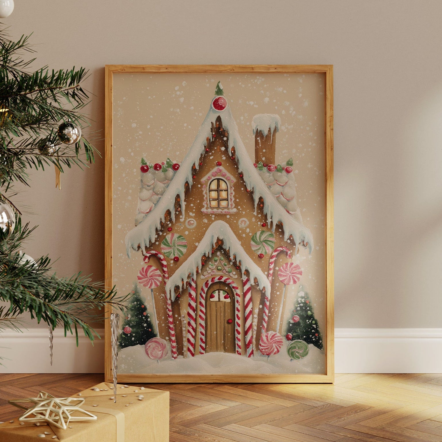 Peppermint Dreams In Sugar Snow