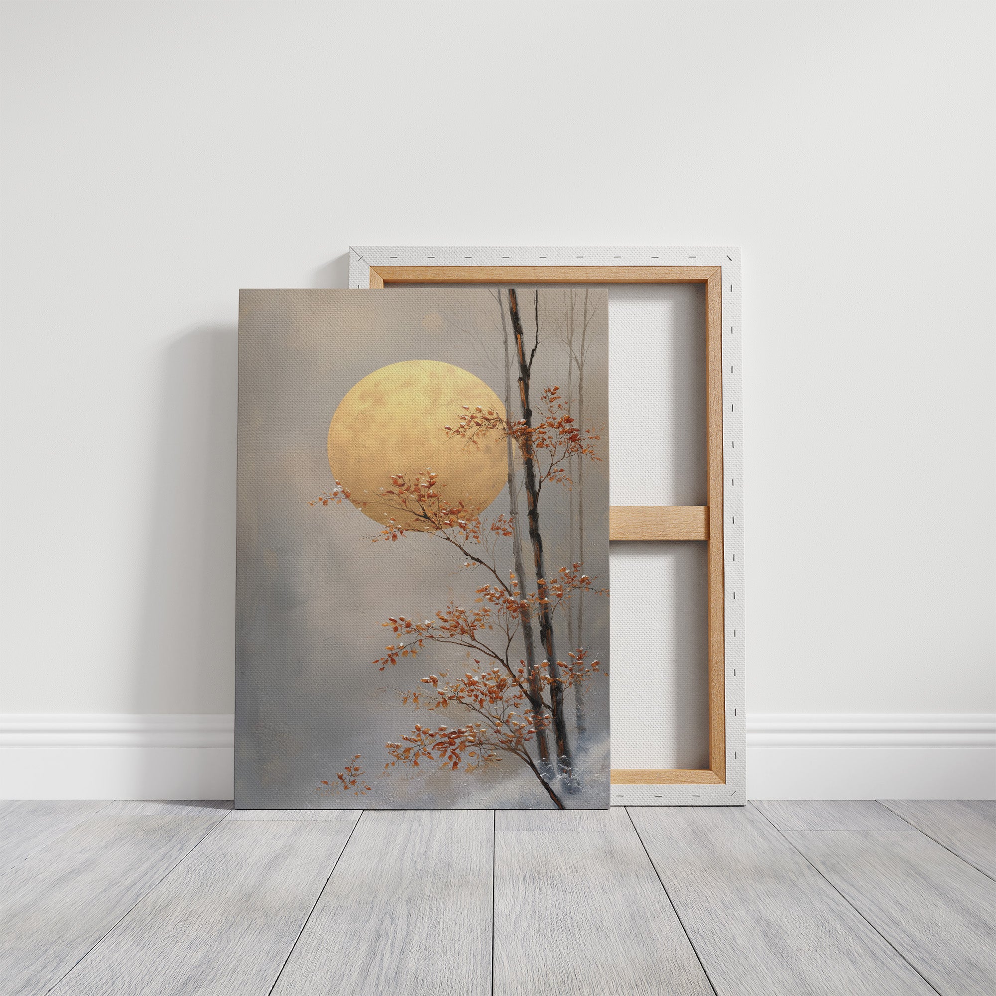 Maple Leaves Dance By Moonlight