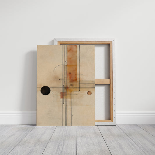 Lines Dance Through Desert Dawn