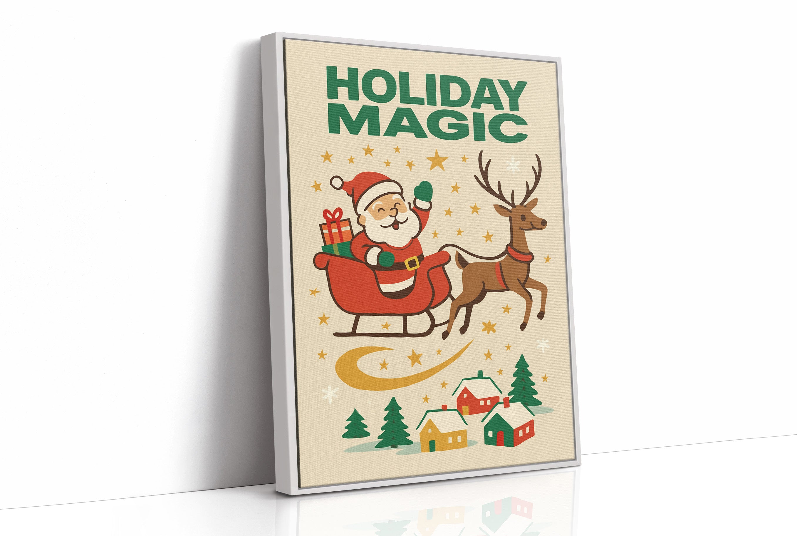 Retro Sleigh Rides At Dawn