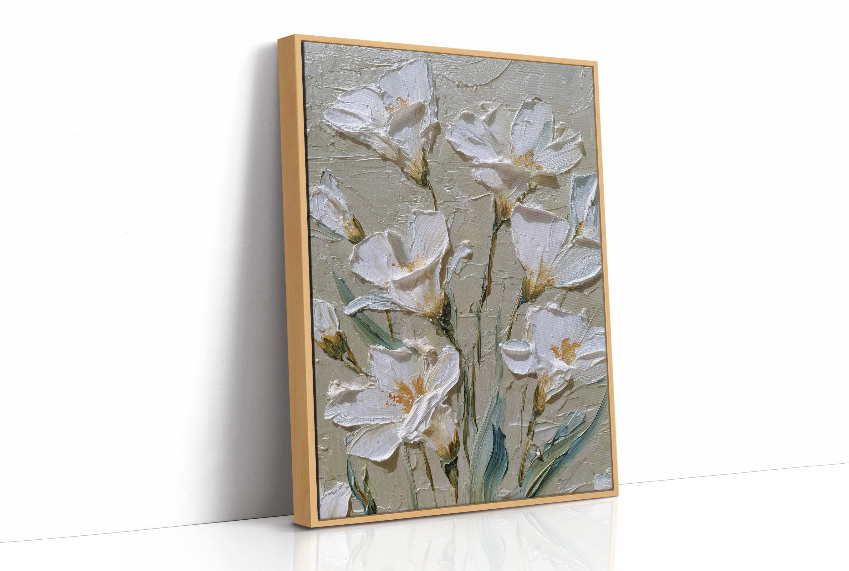 White Flowers Before Noon