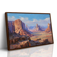 Monoliths Dance Under Desert Light