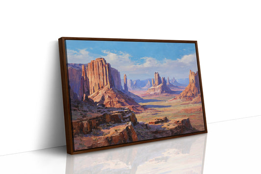 Monoliths Dance Under Desert Light