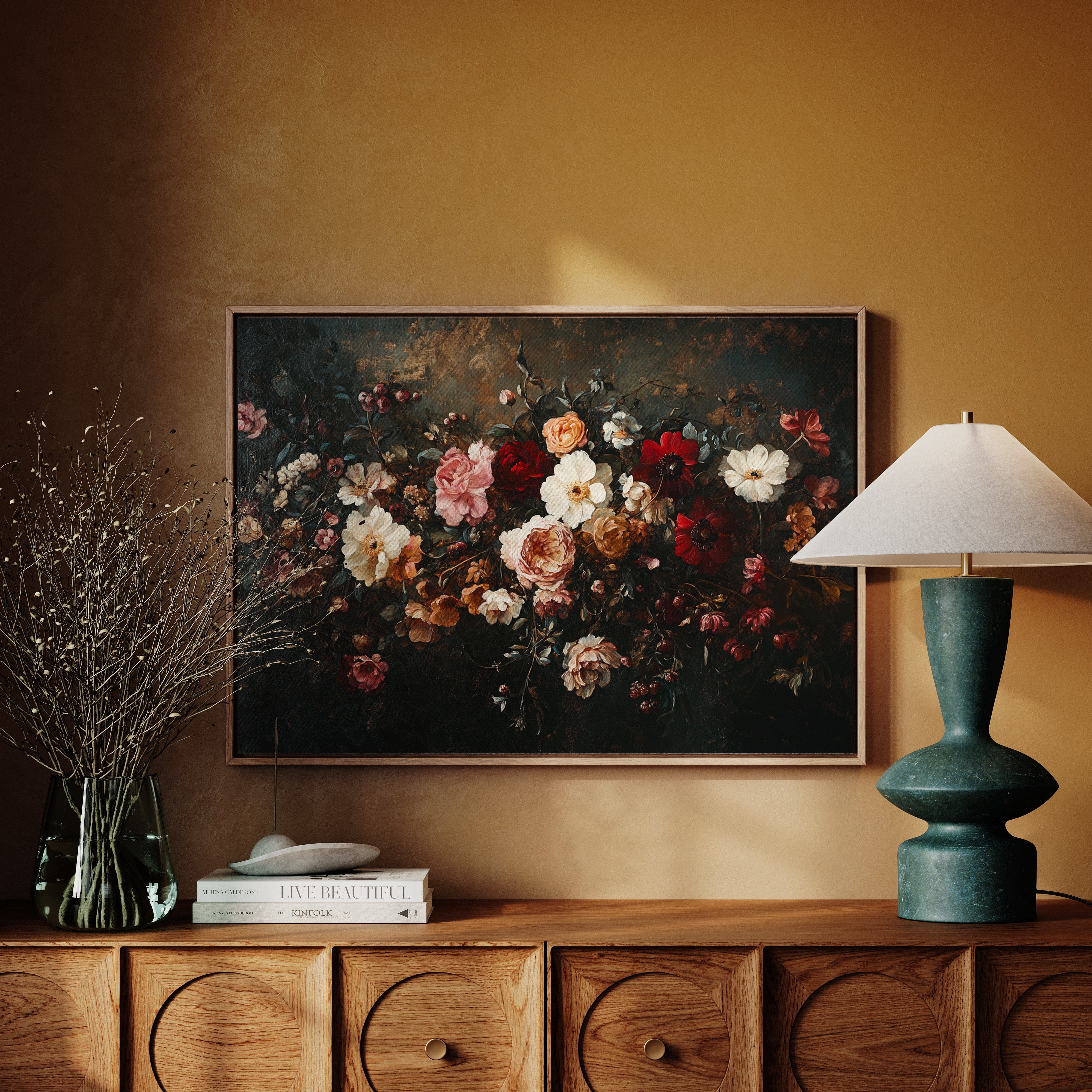 Moonlit Blooms Tell Ancient Tales