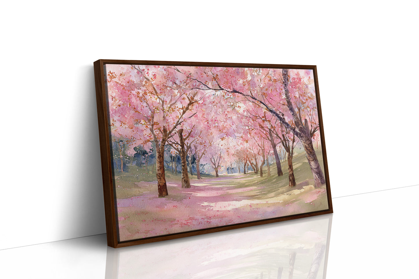 Cherry Path Leads To Spring