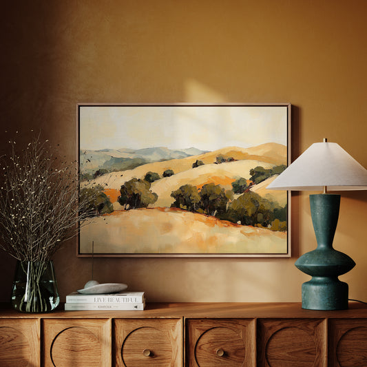 Golden Hills Carry Summer's Memory
