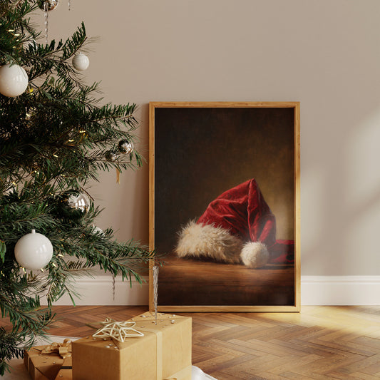 Santa's Hat Rests In Quiet Light
