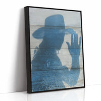 A Gesture In the Blue Light