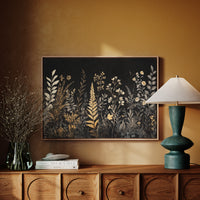 Midnight Garden Wears Golden Crown