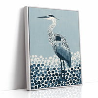 Heron in the Dappled Blue