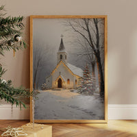 Silent Night Blesses Country Chapel