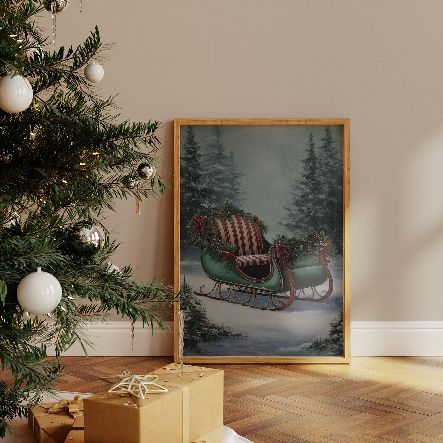 Magic Waits In Winter's Sleigh