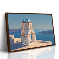 Aegean Light Bathes Sacred Heights