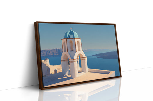 Aegean Light Bathes Sacred Heights