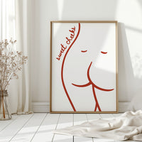 Sweet Cheeks Speak Simple Lines