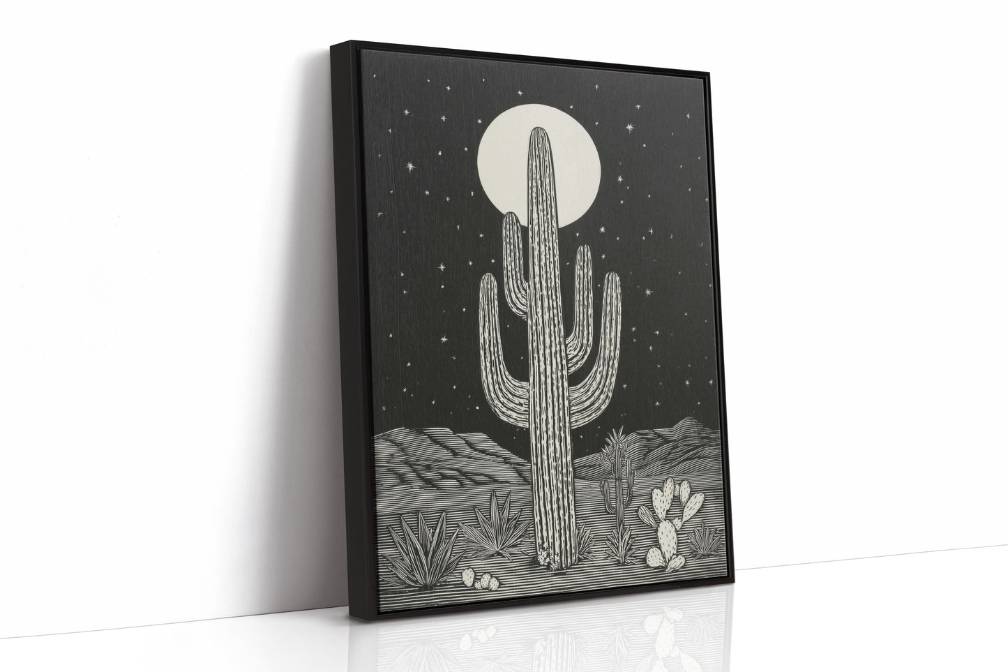 Beneath The Desert's Silent Gaze