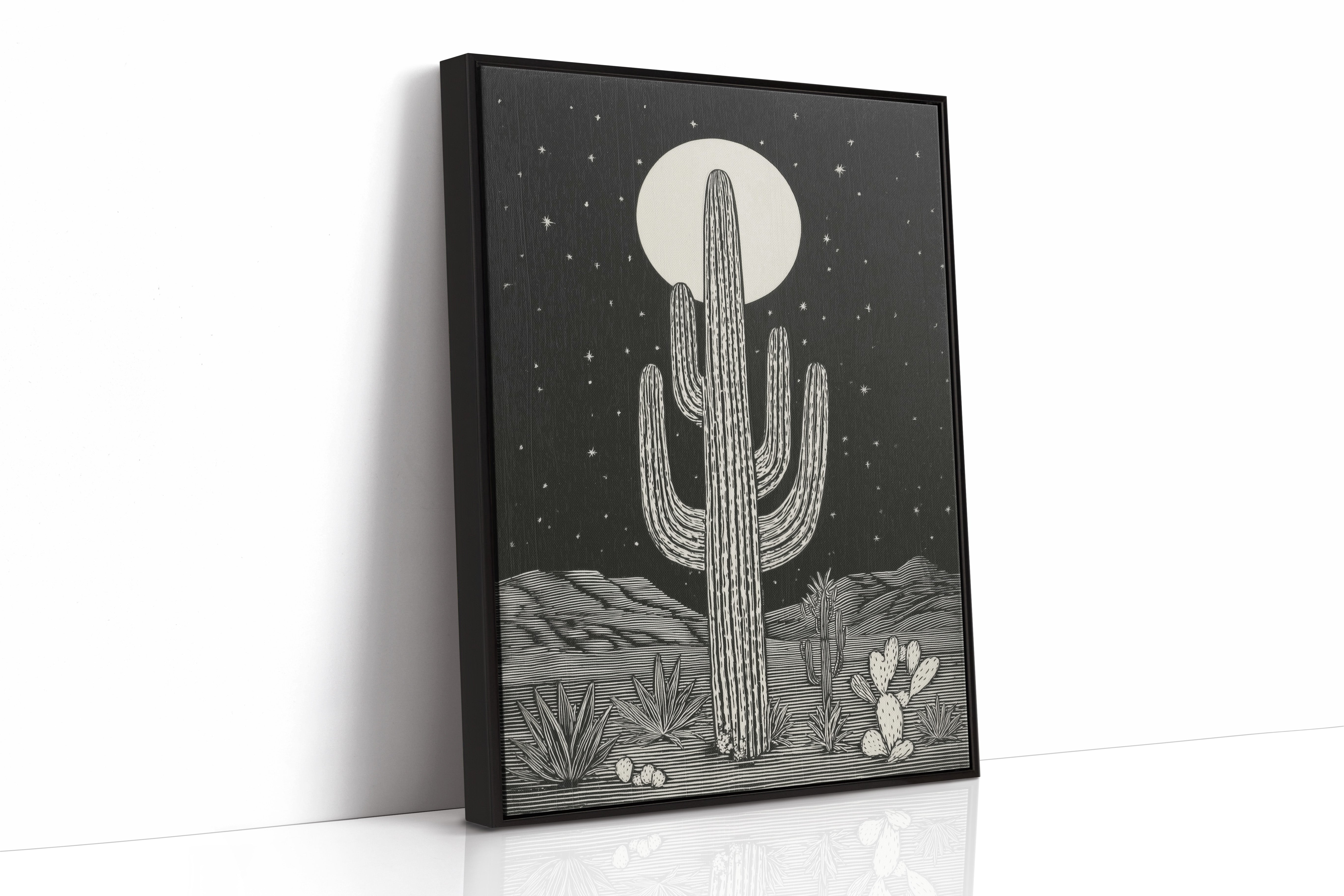 Beneath The Desert's Silent Gaze
