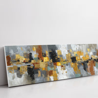 Golden City Abstract