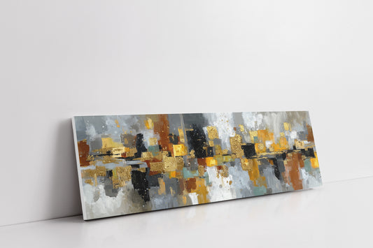 Golden City Abstract