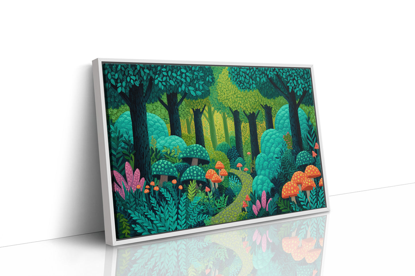 Secret Paths Between Magic Mushrooms