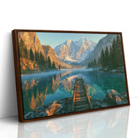 Dock, Alpine Reflection