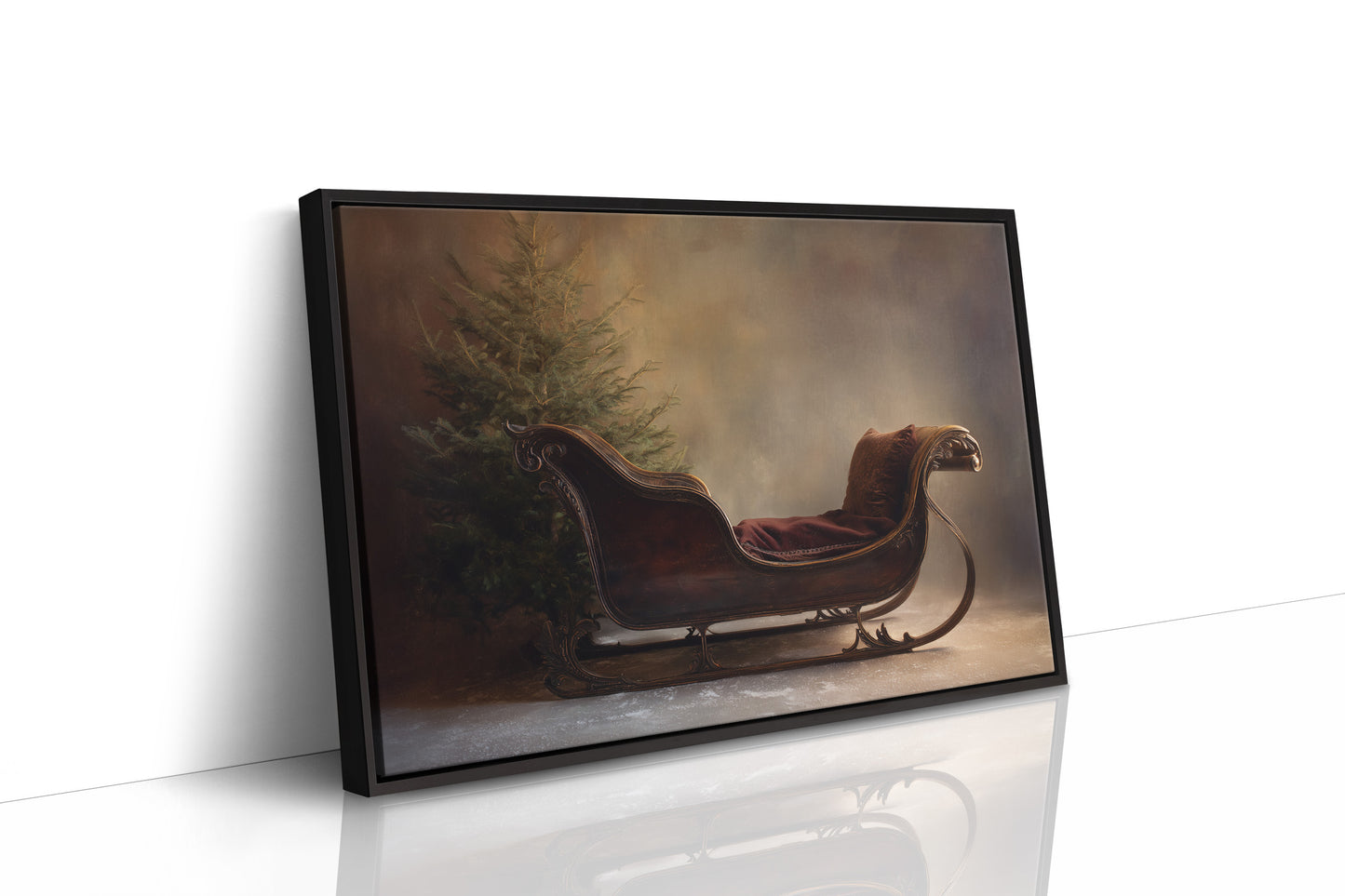 Yuletide Chariot Awaits December's Call