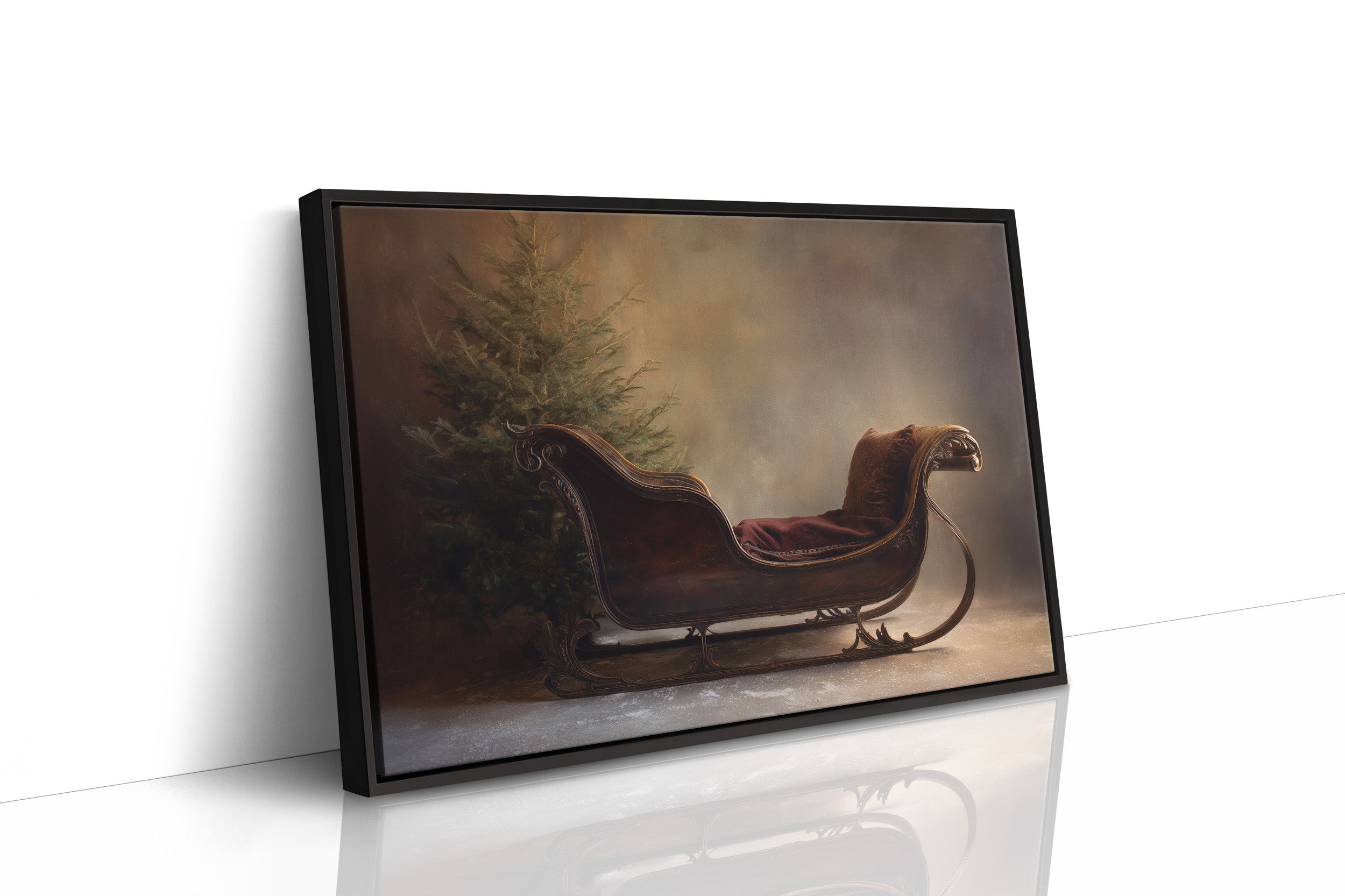 Yuletide Chariot Awaits December's Call