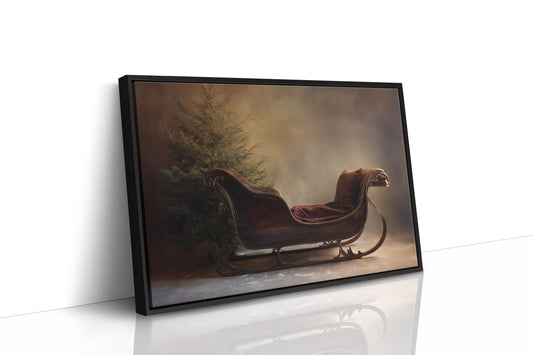 Yuletide Chariot Awaits December's Call